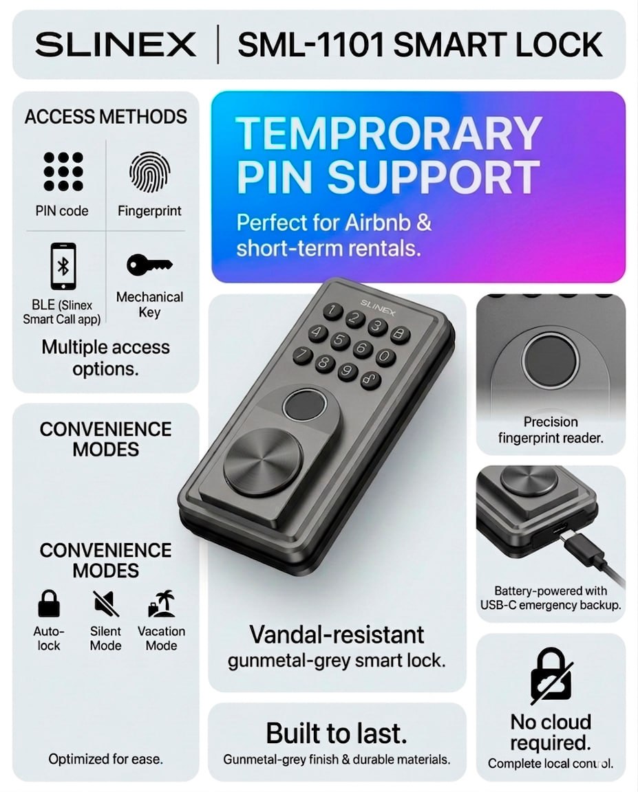 Slinex SML Smart Lock Lineup